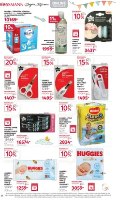 Rossmann akciós ujság - amely érvényes a következő dátumtól: 25.08.2025 | Oldal: 30