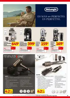 Vista previa Alcampo - HG Pio XII Unificado  válido desde el 23.10.2025 | Página: 57 | Productos: Cepillo, Cable, Cafetera, Neceser