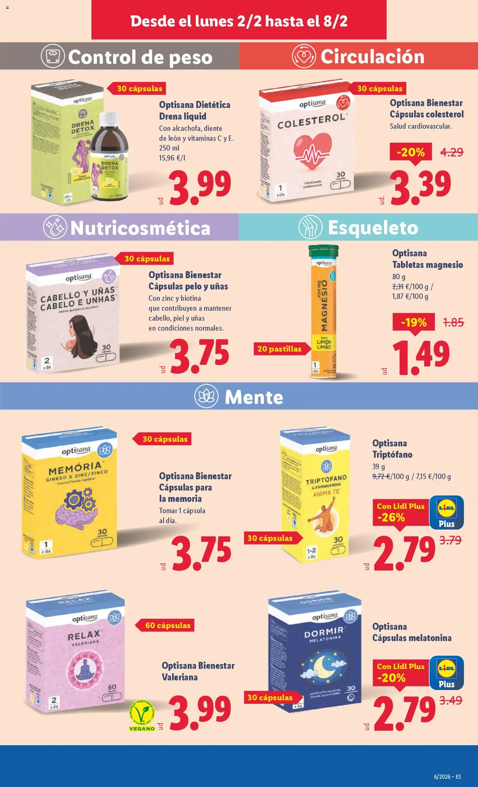 Lidl folleto de bazar │ válido desde el 02.02.2026 | Página: 11 | Productos: Té, Peso