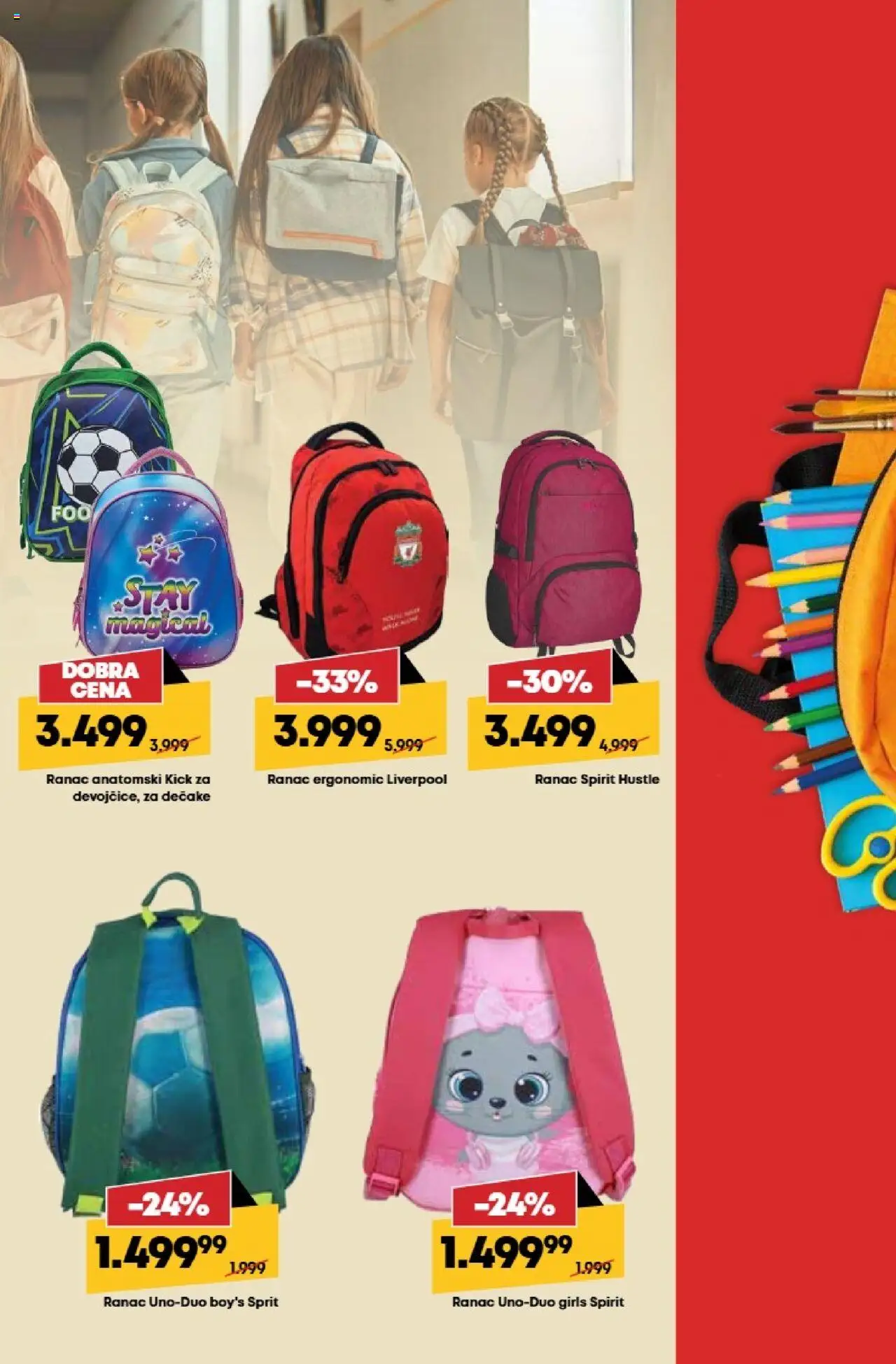 Mega Maxi katalog - važi od 15.08.2025 | Strana: 23 | Proizvode: Ranac