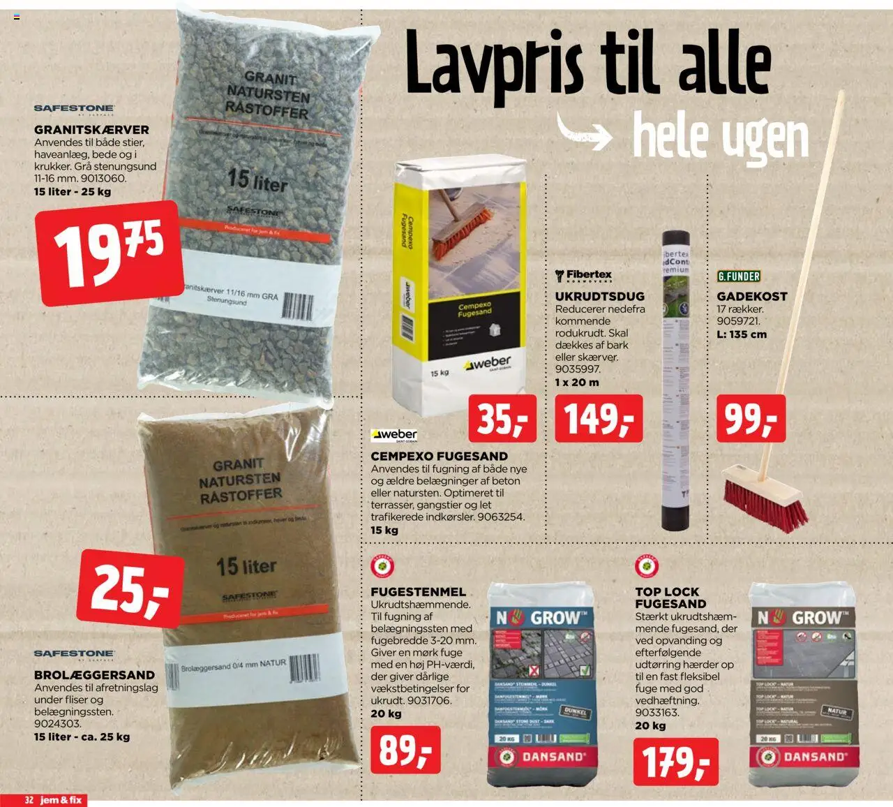 Jem & fix tilbudsavis – gyldig fra 05.10.2025 | Side: 32