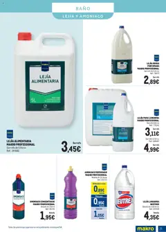 Vista previa Makro - Especial Limpieza Sur II válido desde el 01.09.2025 | Página: 21 | Productos: Lavadora, Baño