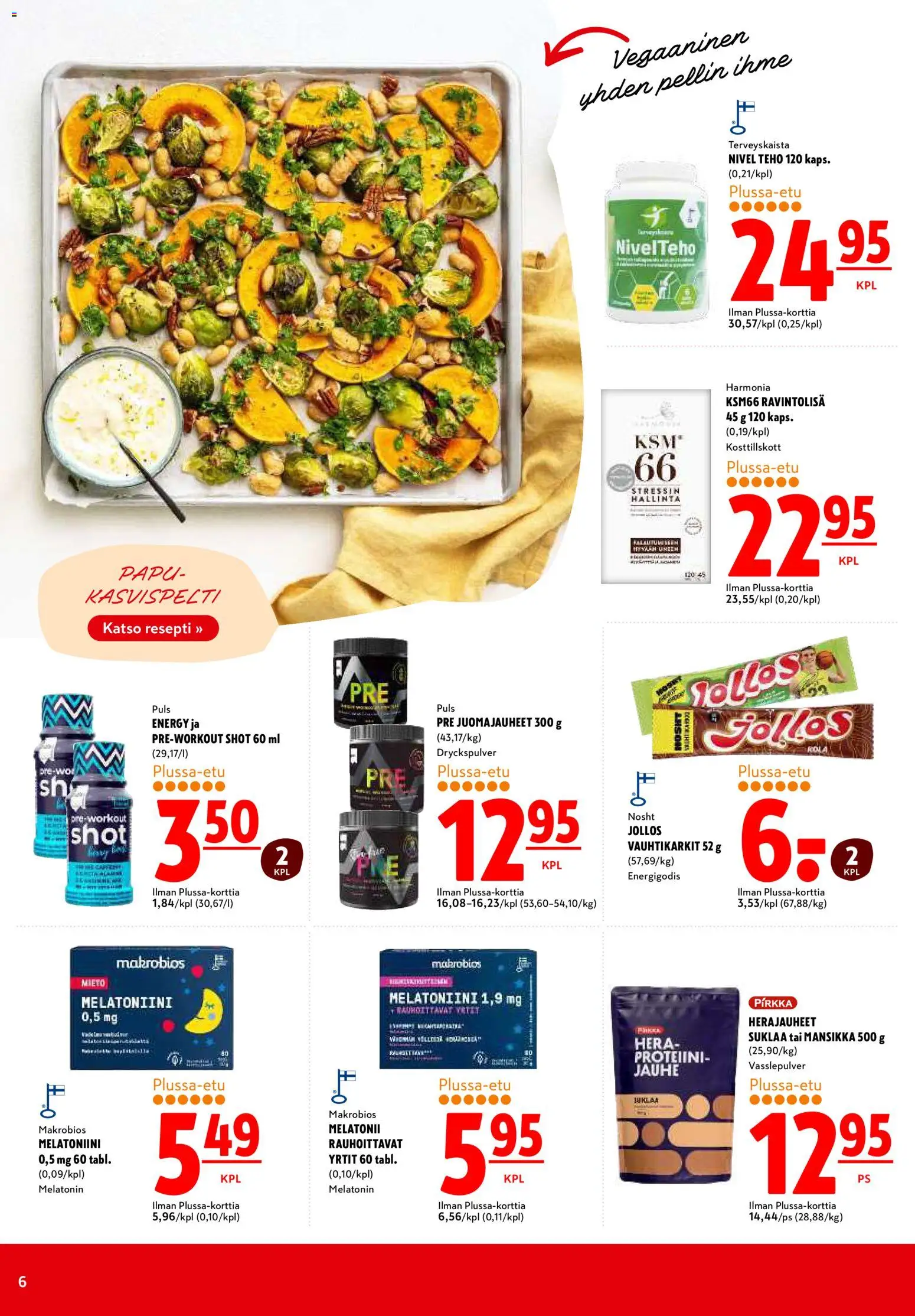 K-Citymarket tarjoukset – voimassa 05.01.2026 alkaen | Sivu: 6 | Tuotteet: Jauhe, Suklaa