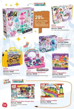 King Jouet - Prévisualisation de King Jouet catalogue valide à partir de 25.11.2025 | Page: 108 | Produits: Mixer, Pâte à modeler, Pizza