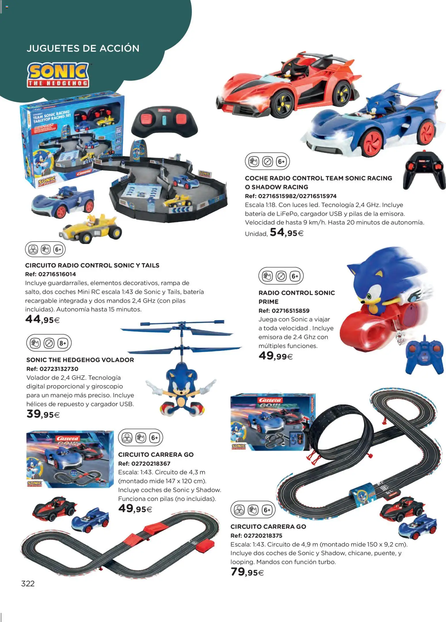 El Corte Inglés ofertas │ válido desde el 27.10.2025 | Página: 322 | Productos: Juguetes, Radio, Juega, USB