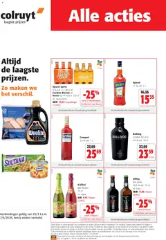 Colruyt folder / publicité - Voorbeeld van een folder van Colruyt, geldig van 25.03.2026
