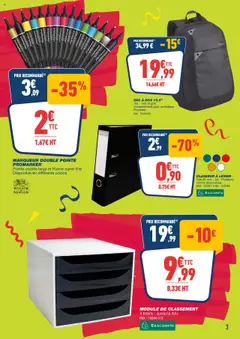 Bureau Vallée - Prévisualisation de Bureau Vallée catalogue valide à partir de 20.10.2025 | Page: 3