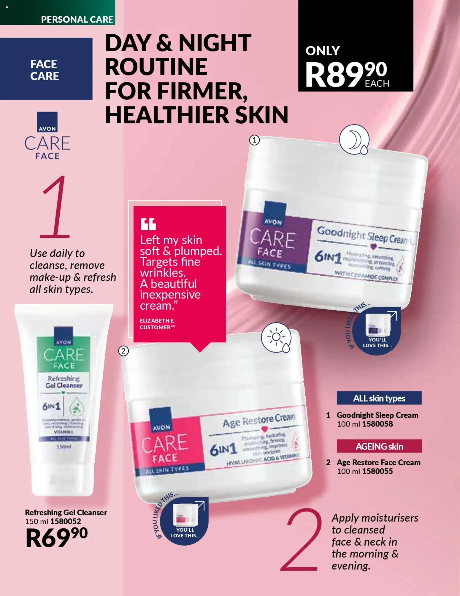 New Avon catalogue – valid from 01.01.2026 | Page: 192 | Products: Cream