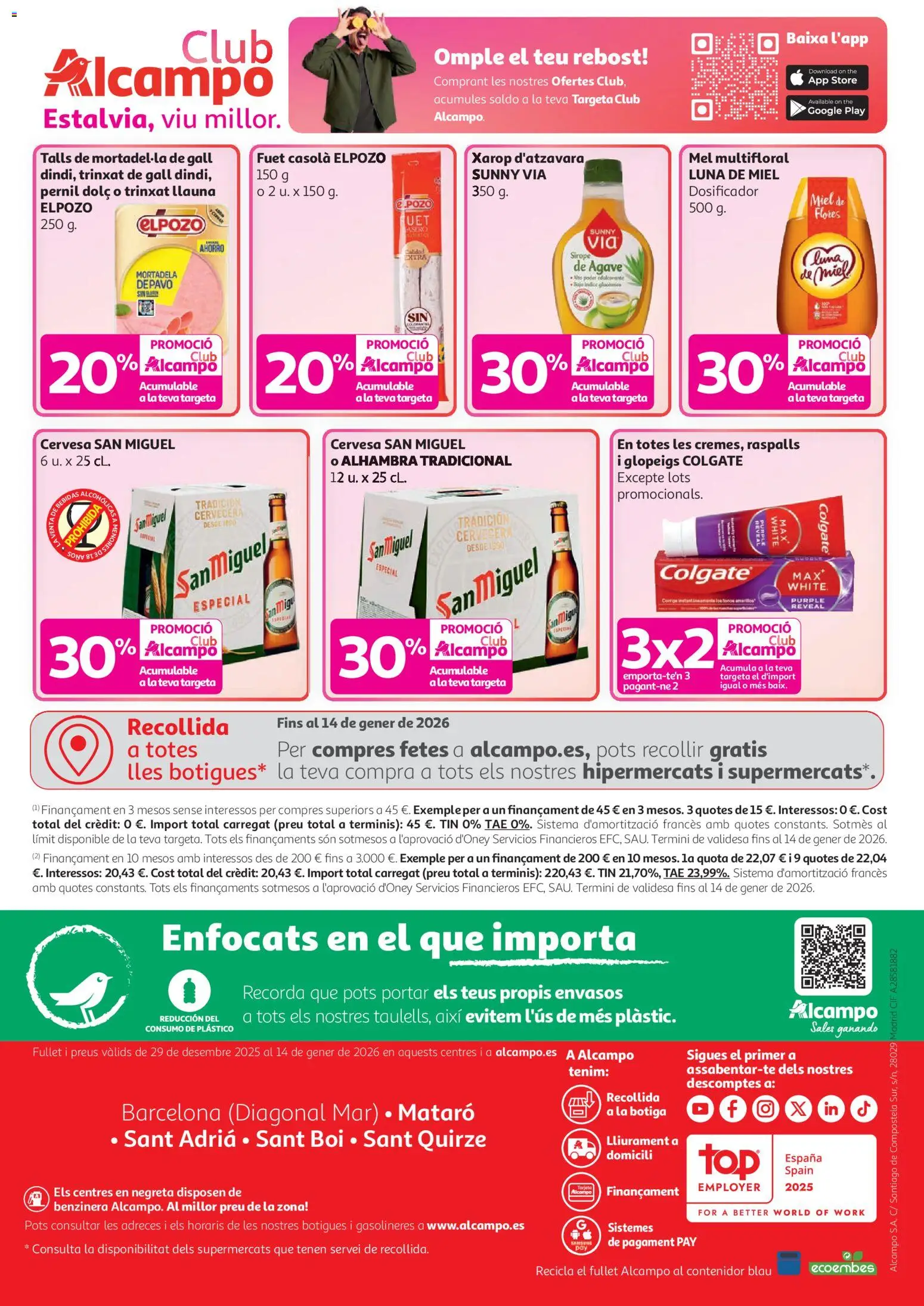 Alcampo - HG Catalan  │ válido desde el 29.12.2025 | Página: 24 | Productos: Ψηφιακή κάμερα, Mortadela