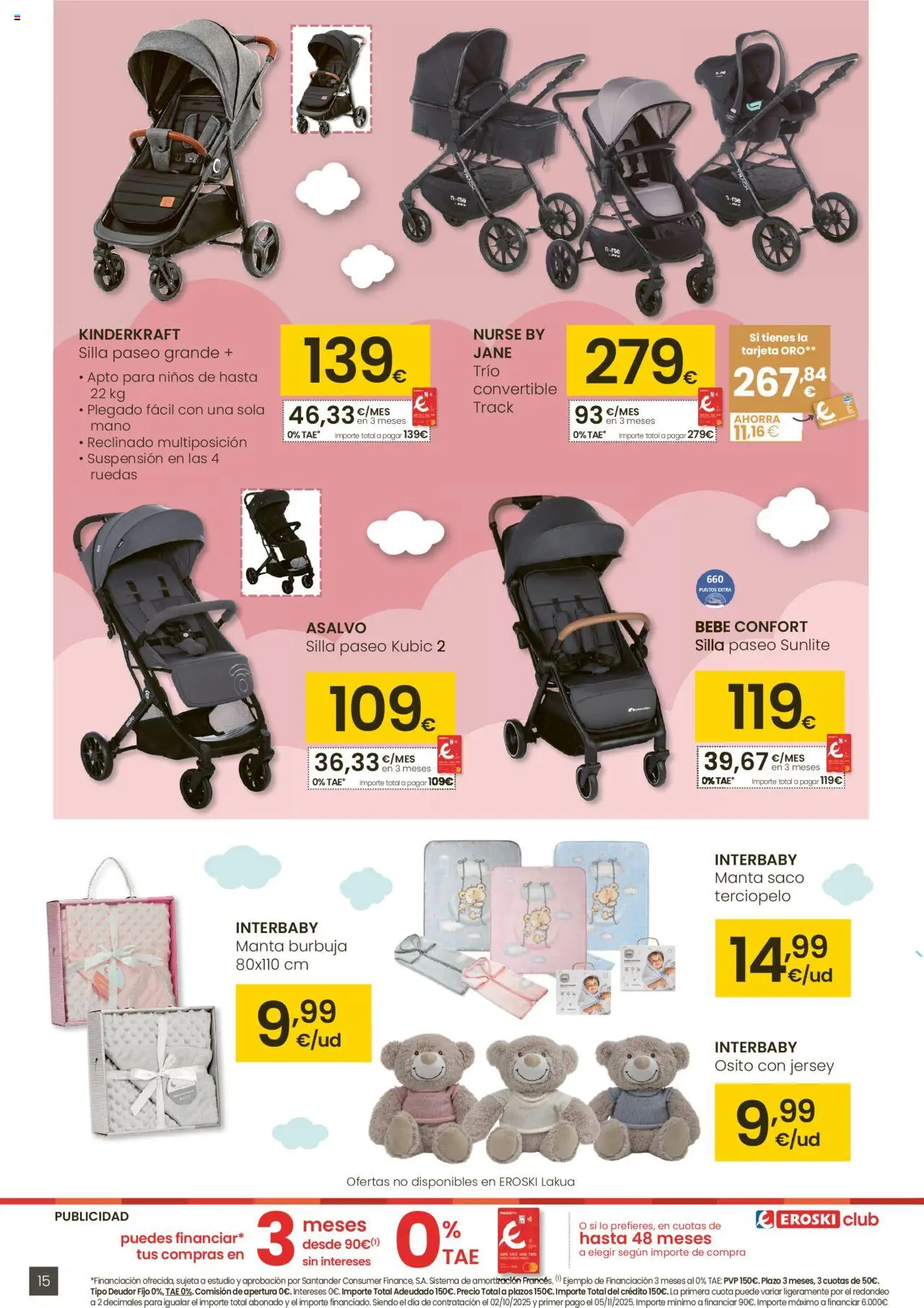 Eroski - Oh Qué peke │ válido desde el 02.10.2025 | Página: 15 | Productos: Manta, Silla