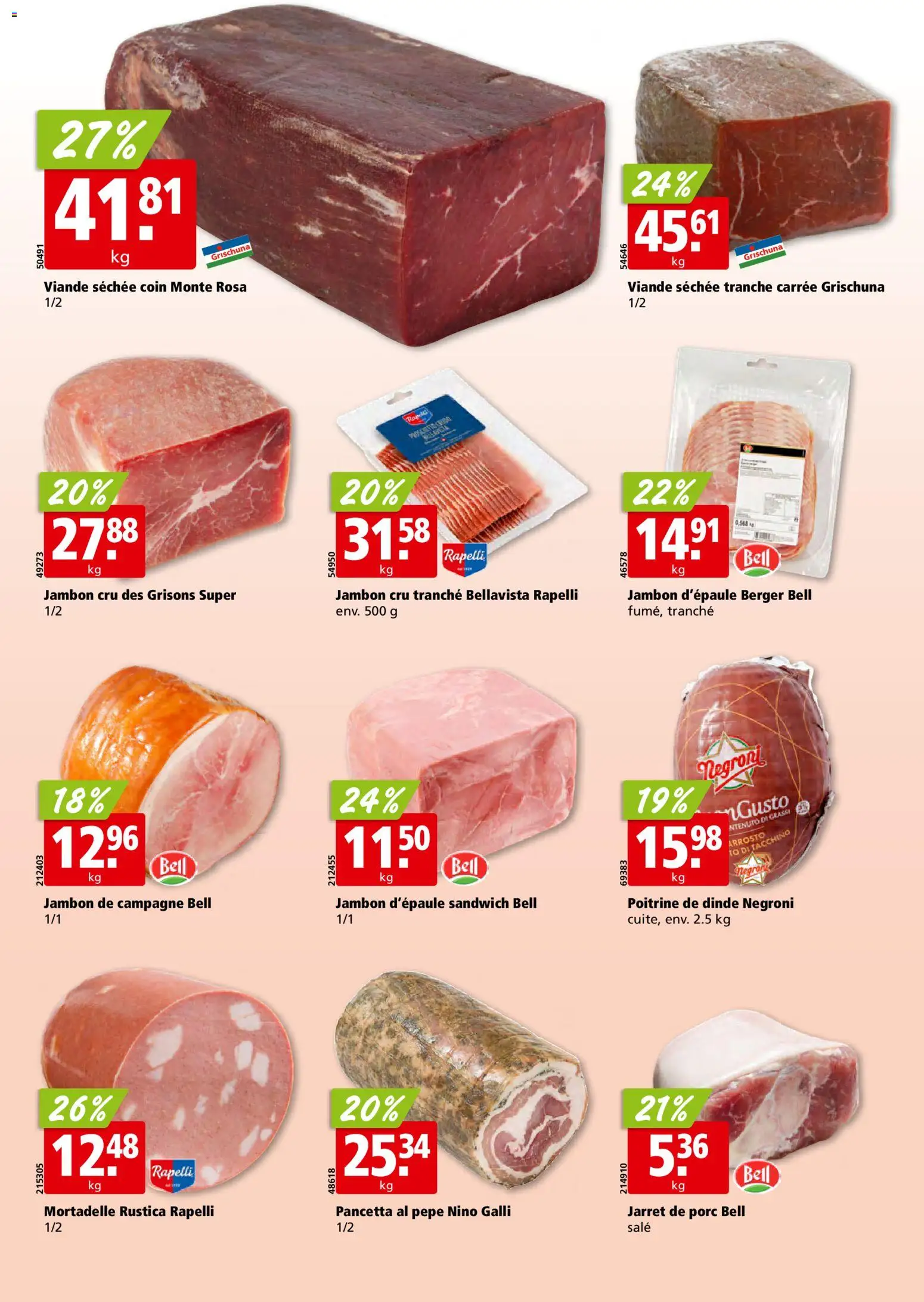 Aligro Aktionen Chavannes, Matran, Genève, Sion – gültig ab 17.11.2025 | Seite: 10