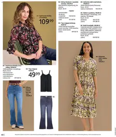 BonPrix Katalog - Powrót Mody Lat 70. od 01.09.2025 | Strona: 42 | Produkty: Bluzka, Top, Sukienka, Rosliny