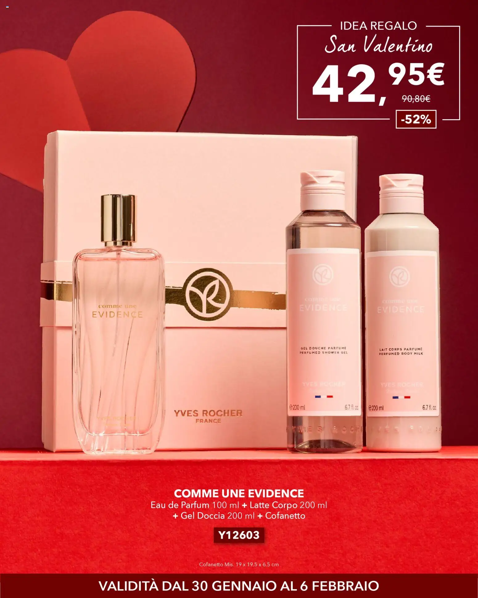 Volantino Yves Rocher del 30.01.2026 | Pagina: 10 | Prodotti: Latte, Doccia