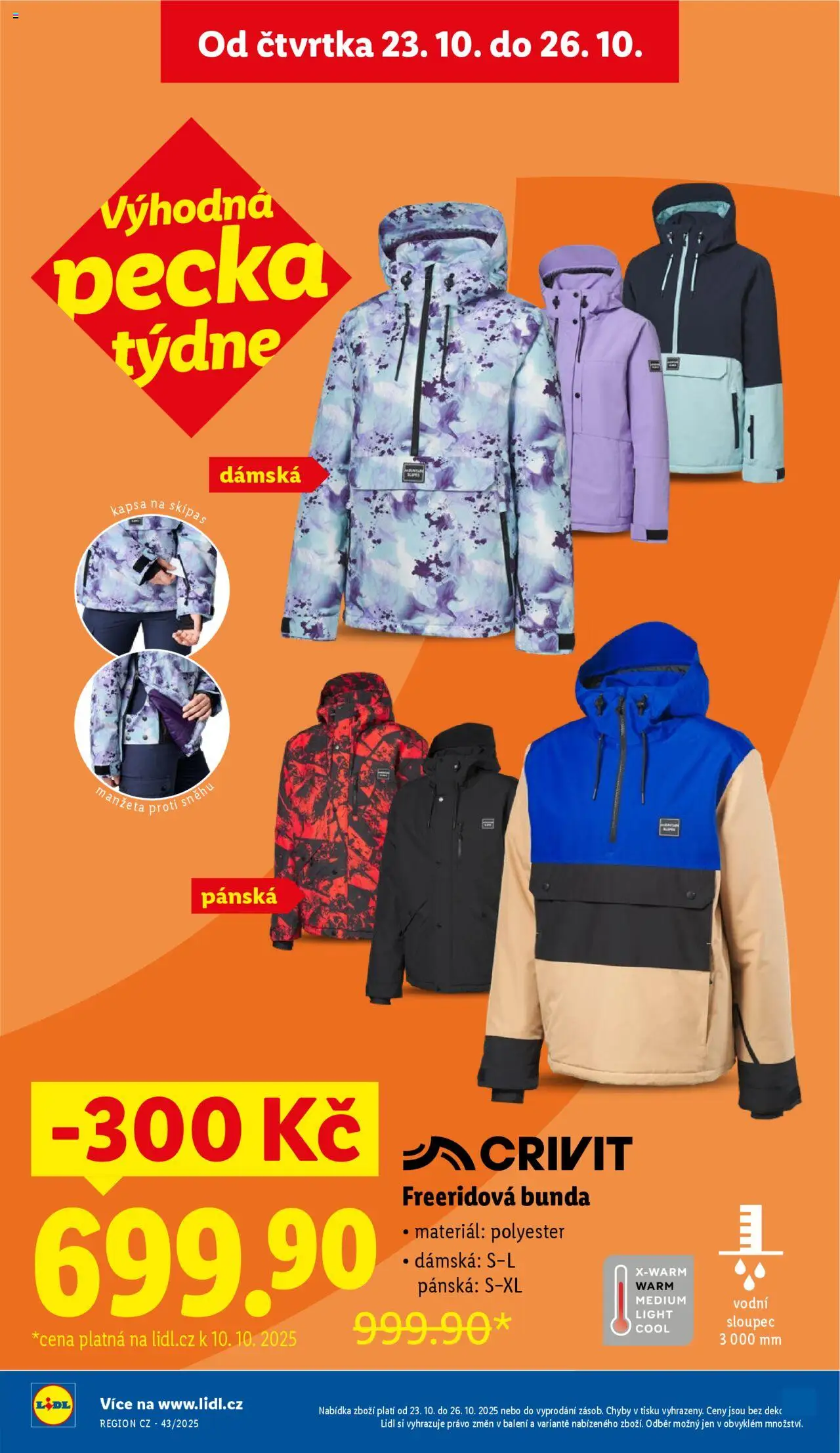 Lidl leták - Spotřební zboží od 20.10.2025 | Strana: 21 | Produkty: Bunda