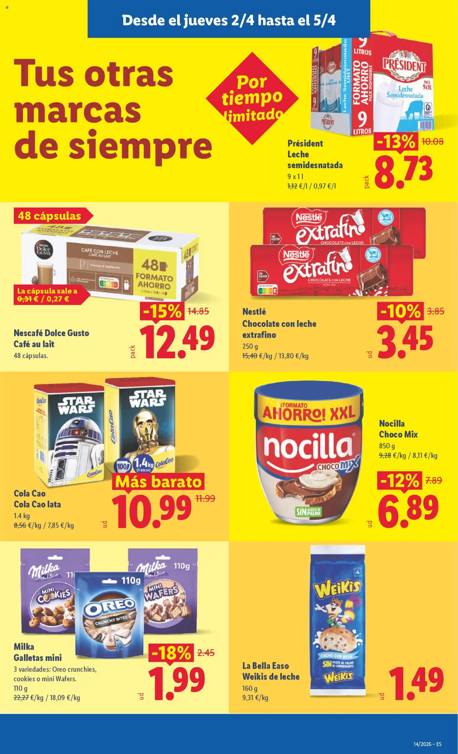 Lidl folleto │ válido desde el 30.03.2026 | Página: 41 | Productos: Laminate δάπεδα, Café con leche, Leche, Φρυγανιές σικάλεως