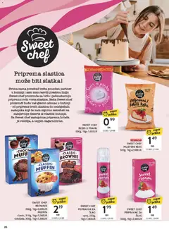 SWEET CHEF ŠEĆER U PRAHU, 600g - Pregled kataloga iz trgovine Konzum, vrijedi od 19.01.2026 | Stranica: 26