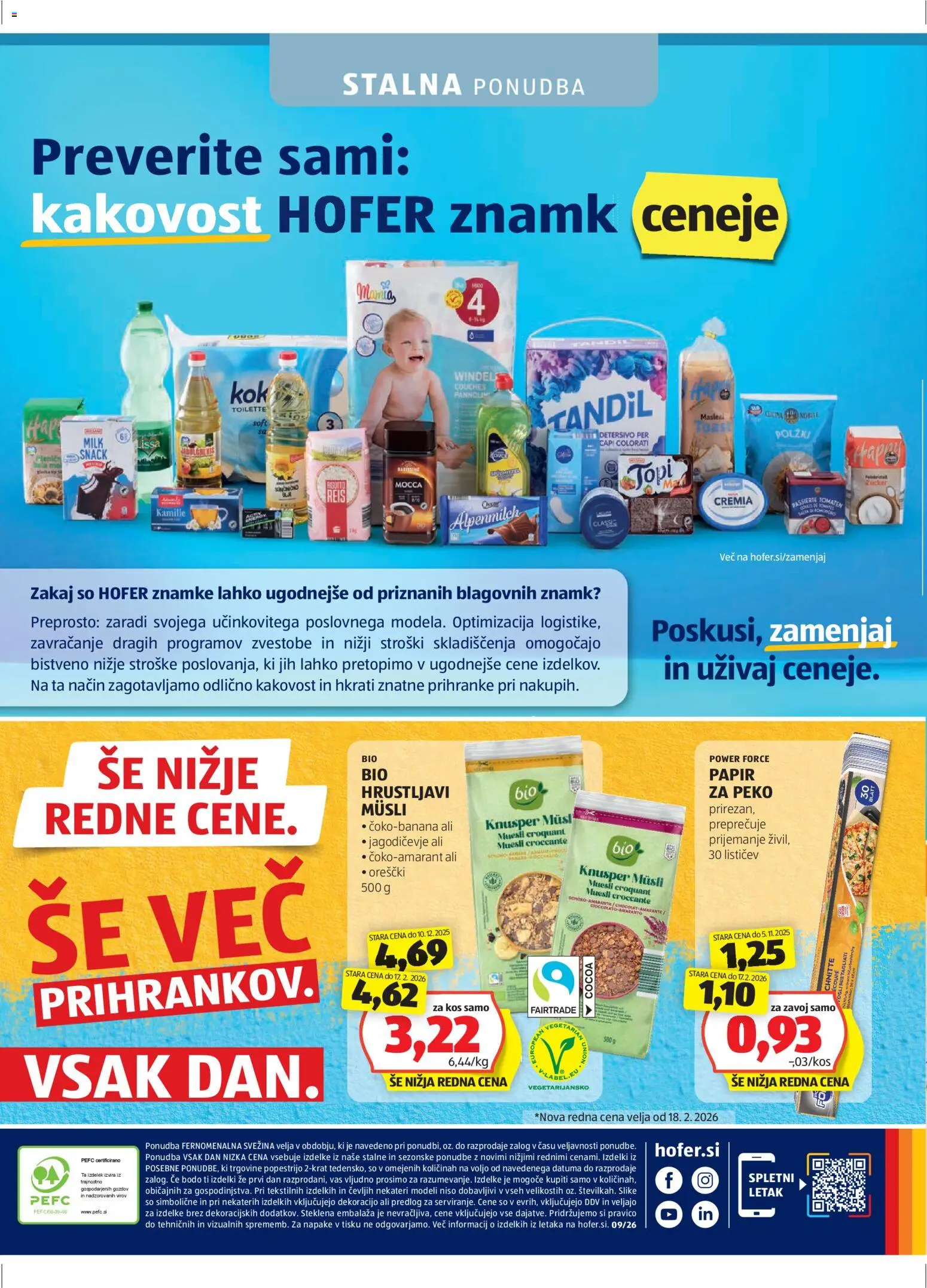 Hofer SI katalog | vrijedi od 18.02.2026 | Stranica: 28 | Proizvodi: Musli