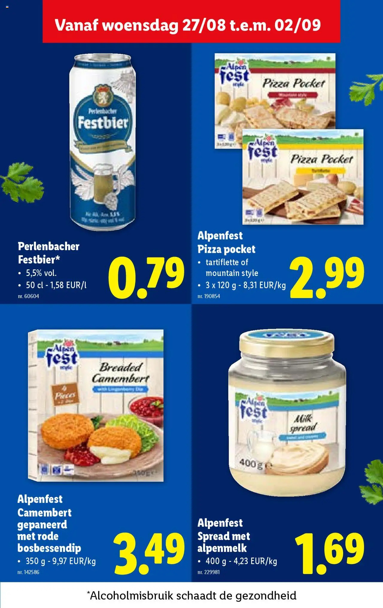  | Pagina: 26 | Producten: Pizza