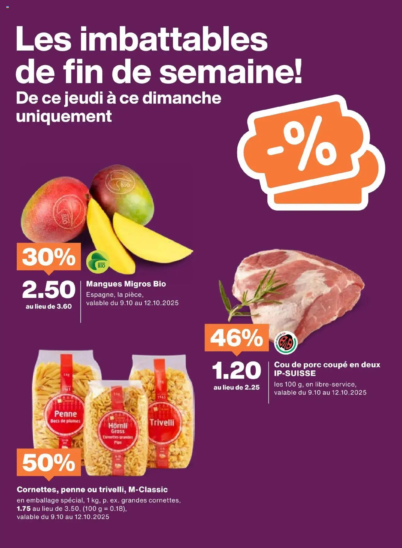 Migros Aktionen FR – gültig ab 07.10.2025 | Seite: 24 | Produkte: Pasta