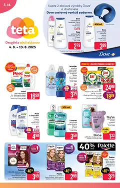 Teta drogerie leták - náhľad platný od 04.08.2025