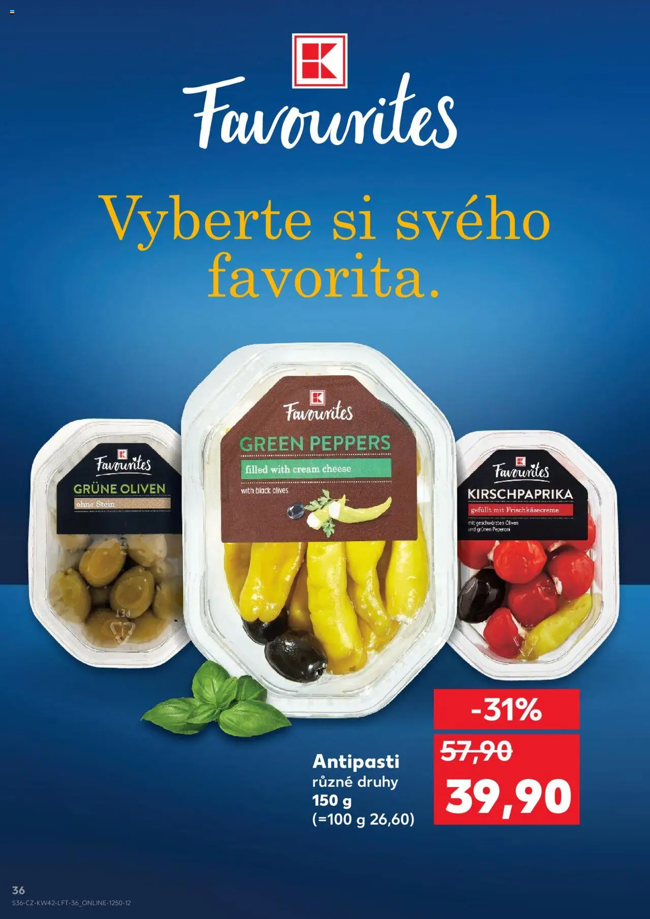 Kaufland leták od 15.10.2025 | Strana: 36 | Produkty: Cream cheese