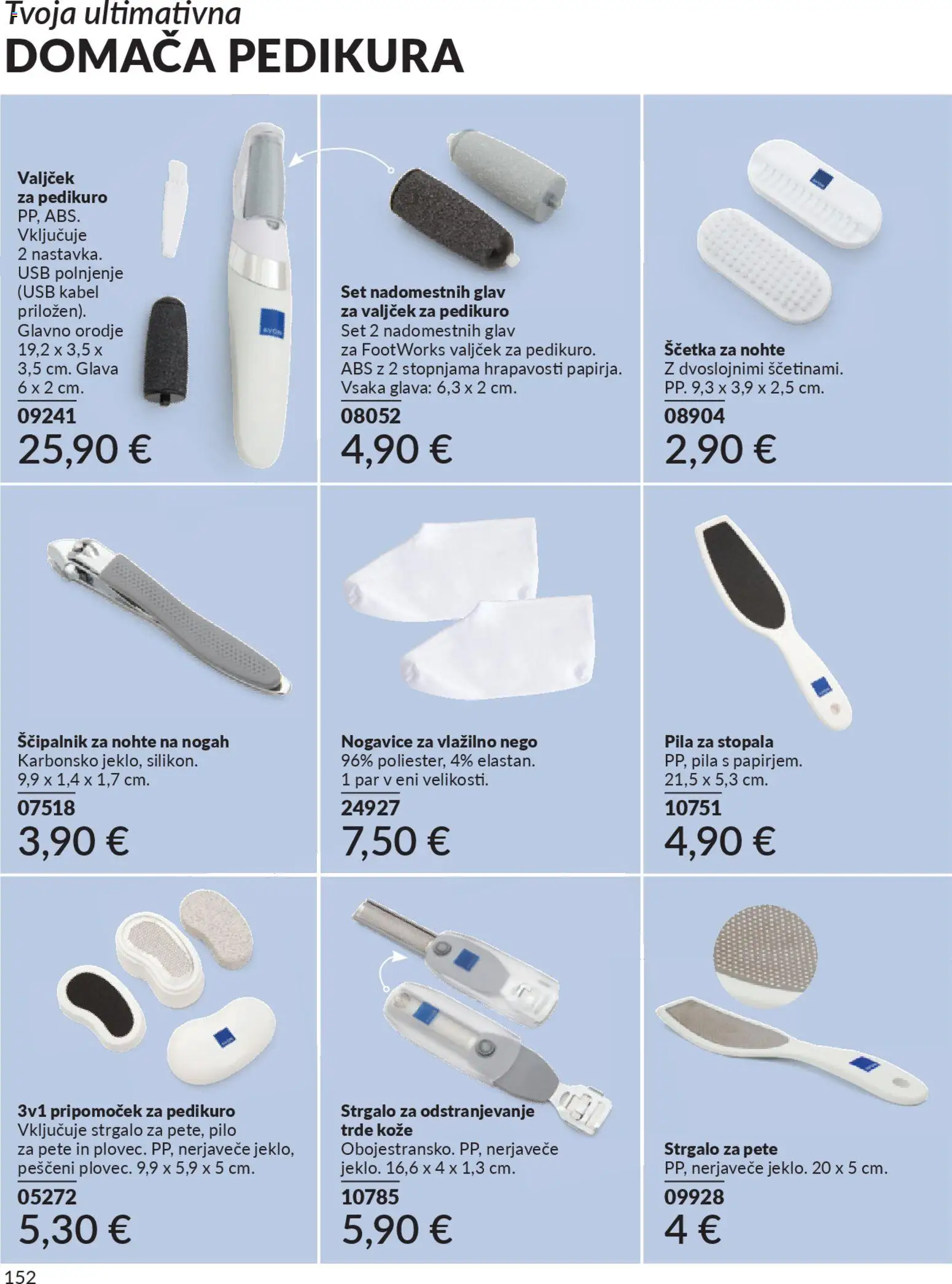 Novi Avon katalog ponudbe – veljaven od 01.03.2026 | Stran: 156 | Izdelki: Kabel, Usb, Orodje, Nogavice