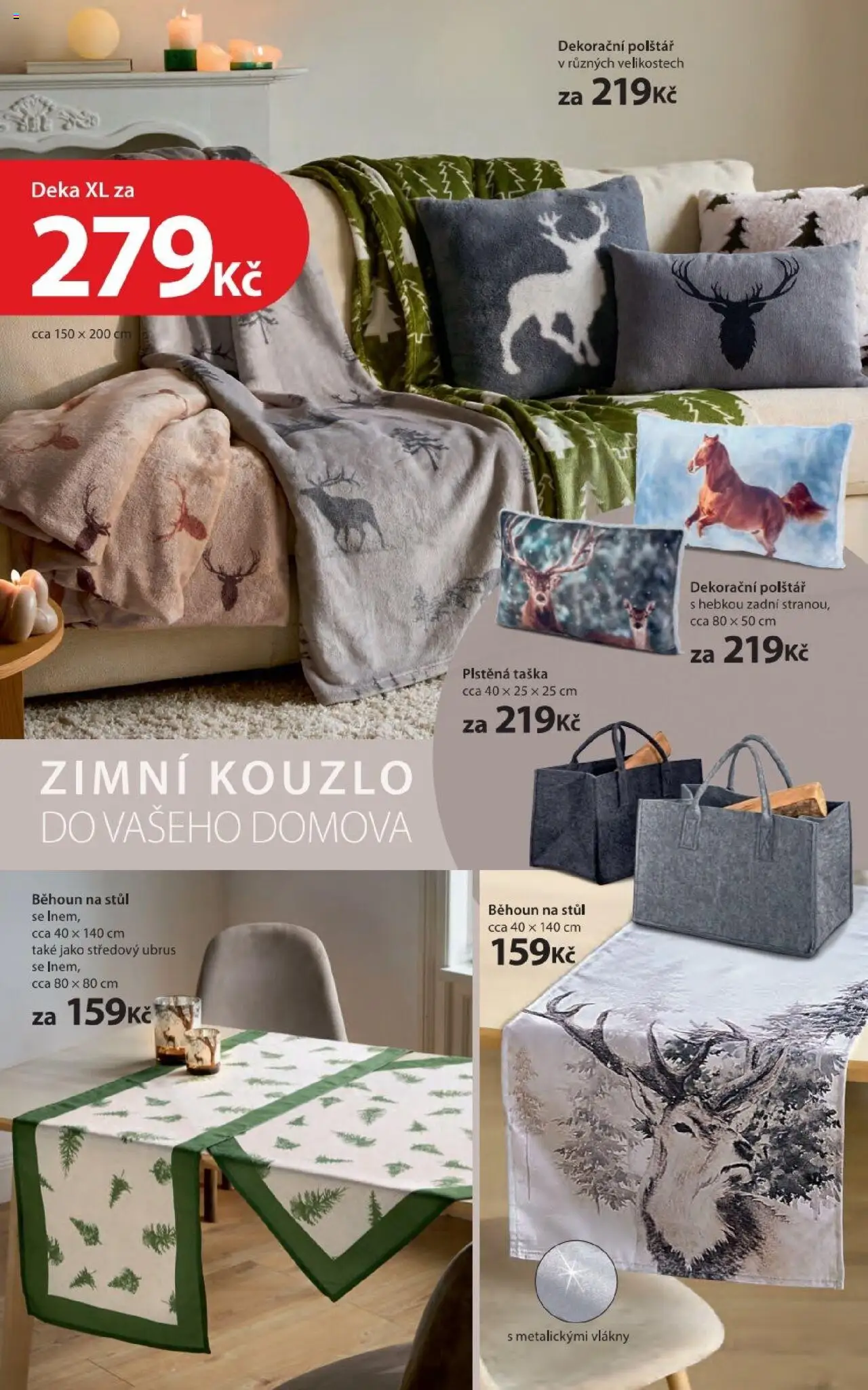 NKD leták od 16.10.2025 | Strana: 20 | Produkty: Taška, Stůl, Běhoun na stůl, Ubrus