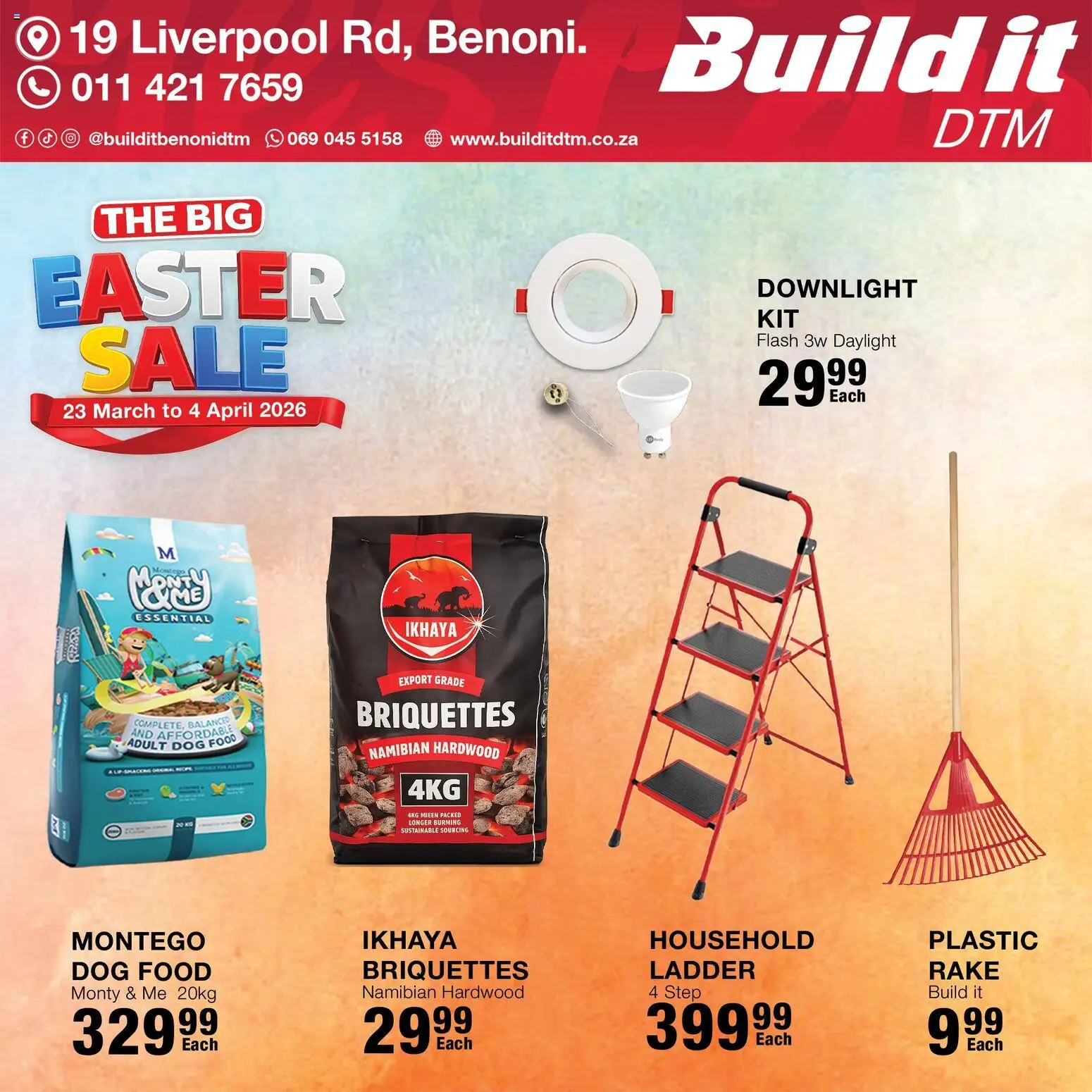 New Build It catalogue – valid from 23.03.2026 | Page: 3 | Products: Dog food
