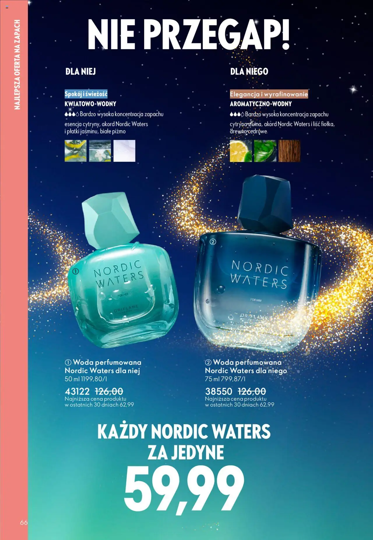 Oriflame Black Friday od 12.11.2025 | Strona: 66 | Produkty: Cytryna, Zapach, Płatki, Woda