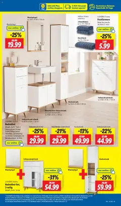 Lidl Prospekt 	 - gültig ab dem 11.08.2025 | Seite: 31 | Produkte: Wandspiegel, Bad, Tür, Hochschrank