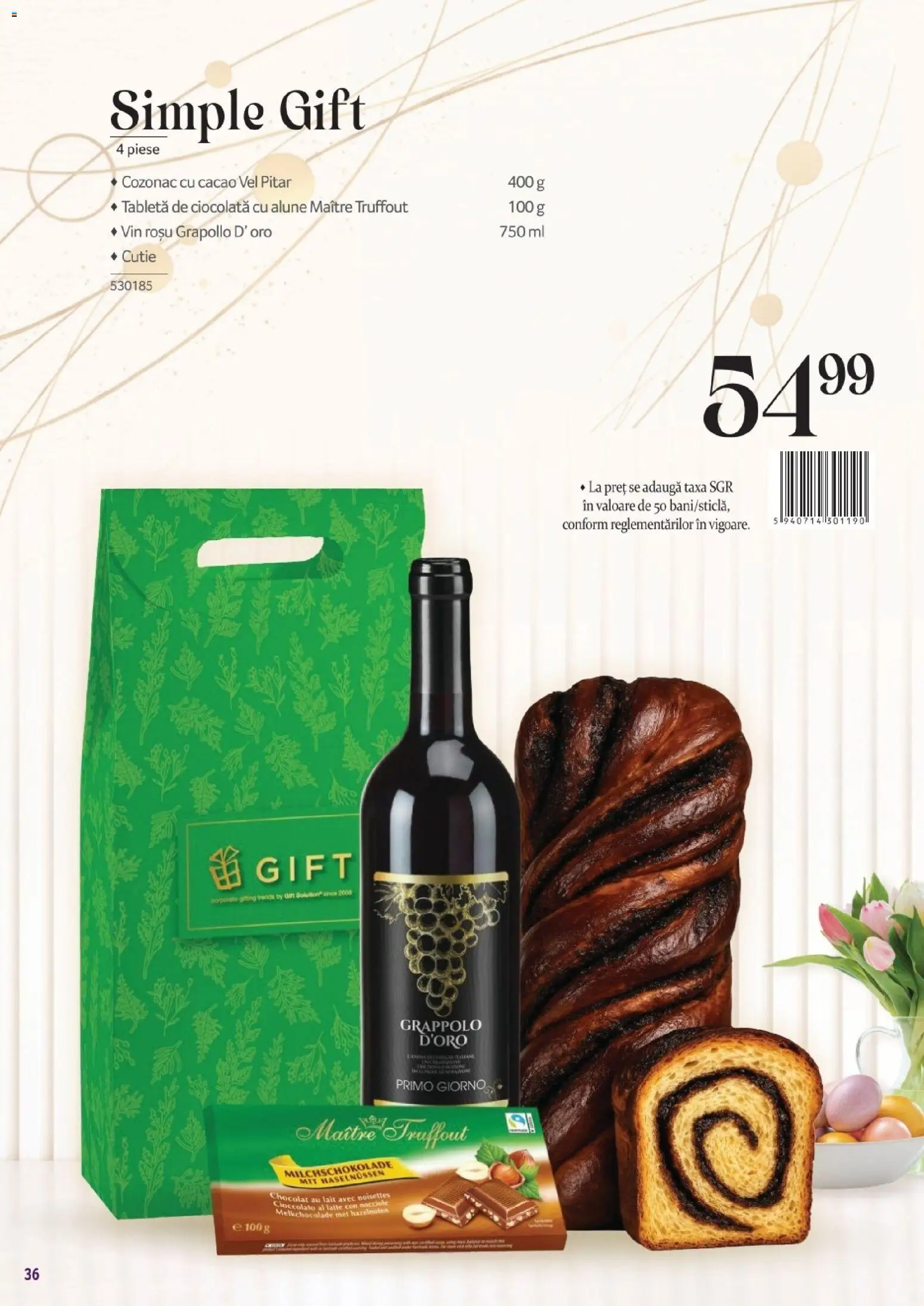 Noul catalog Selgros – valabil de la 13.03.2026 | Pagină: 36 | Produse: Cutie, Alune, Ciocolată, Cacao