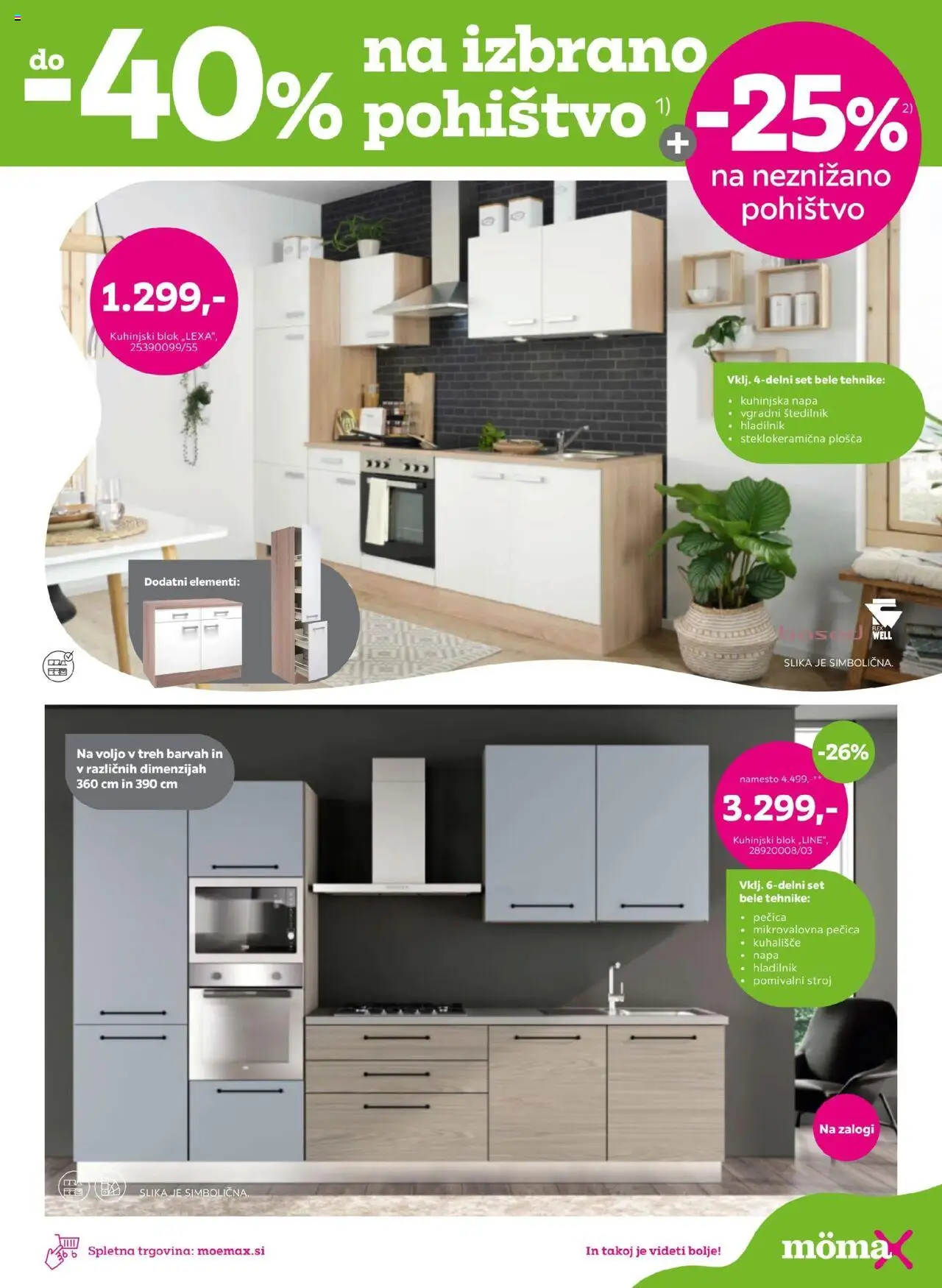 Mömax katalog │ velja od 04.08.2025 | Stran: 7 | Izdelki: Hladilnik, Pecica, Mikrovalovna pecica, Pohištvo