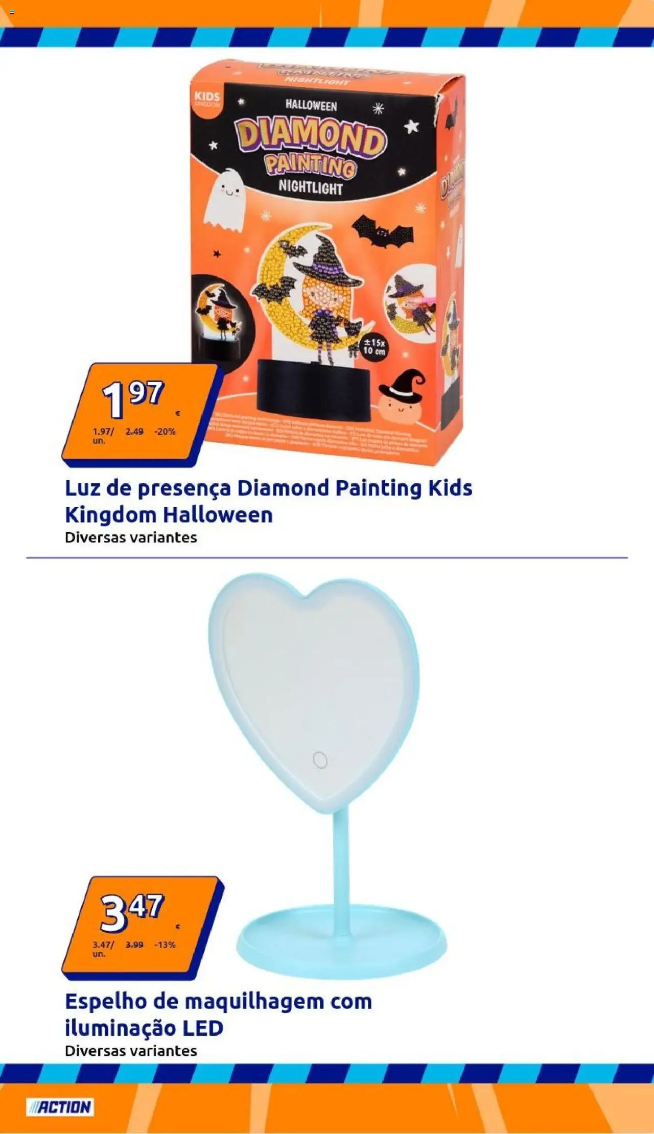Action folheto │ válido de 01.10.2025 | Página: 13 | Produtos: Maquilhagem, Espelho