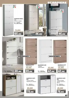 Anteprima del volantino Orizzonte Mobile catalogo valido a partire dal 16.01.2026 | Pagina: 17 | Prodotti: Scarpiera