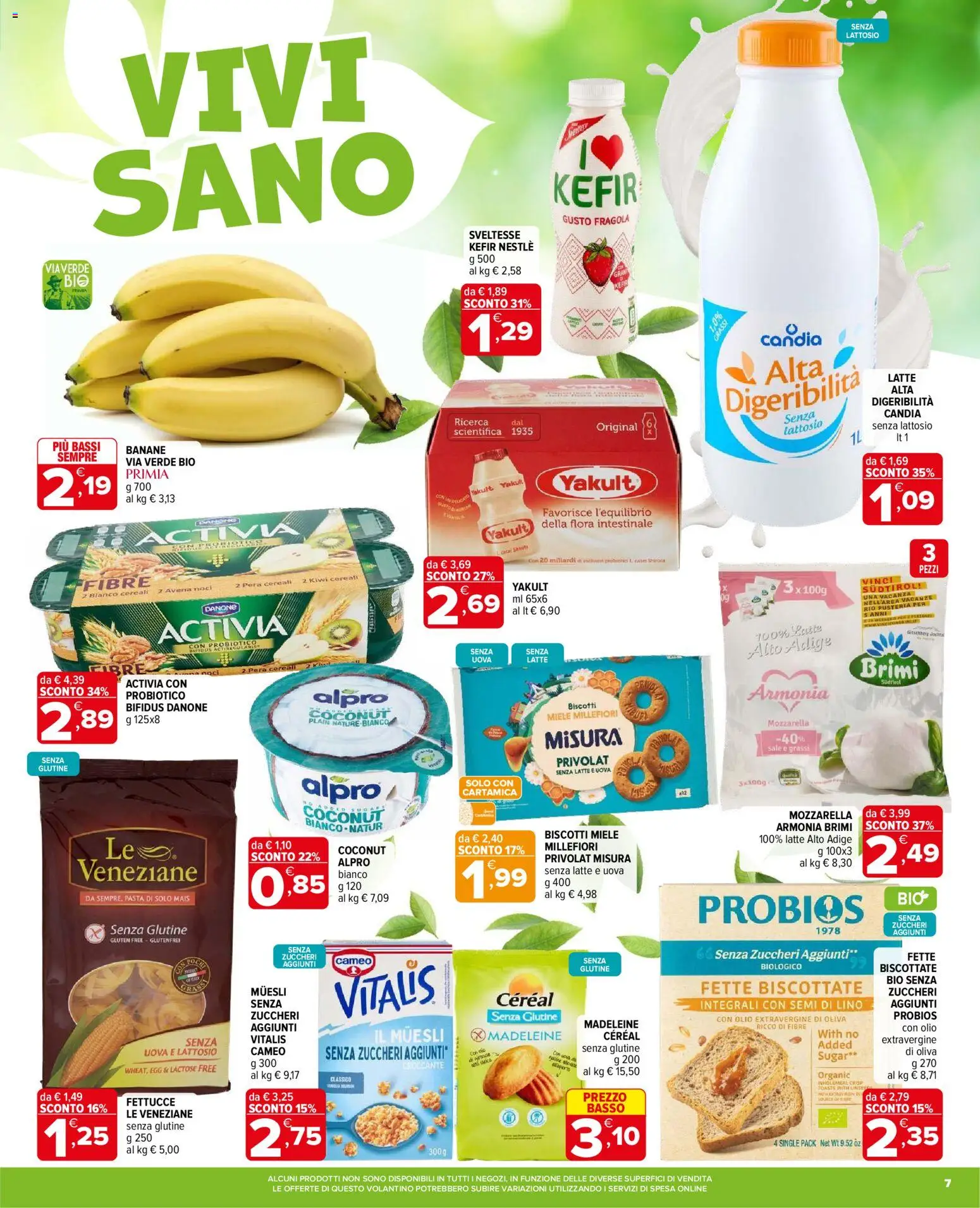 Volantino Iperal del 18.02.2026 | Pagina: 7 | Prodotti: Uova, Cereali, Mozzarella, Pera