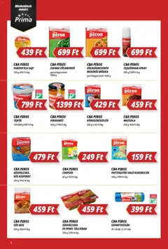CBA Príma Akciós újság - amely érvényes a következő dátumtól: 13.12.2025 | Oldal: 4