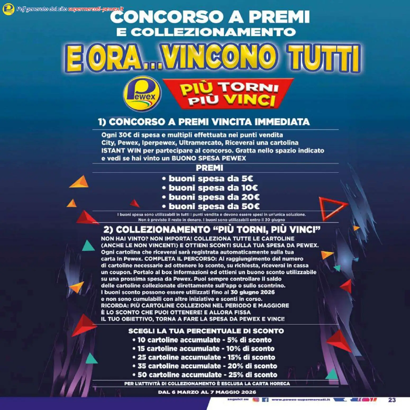 Volantino Pewex del 06.03.2026 | Pagina: 23