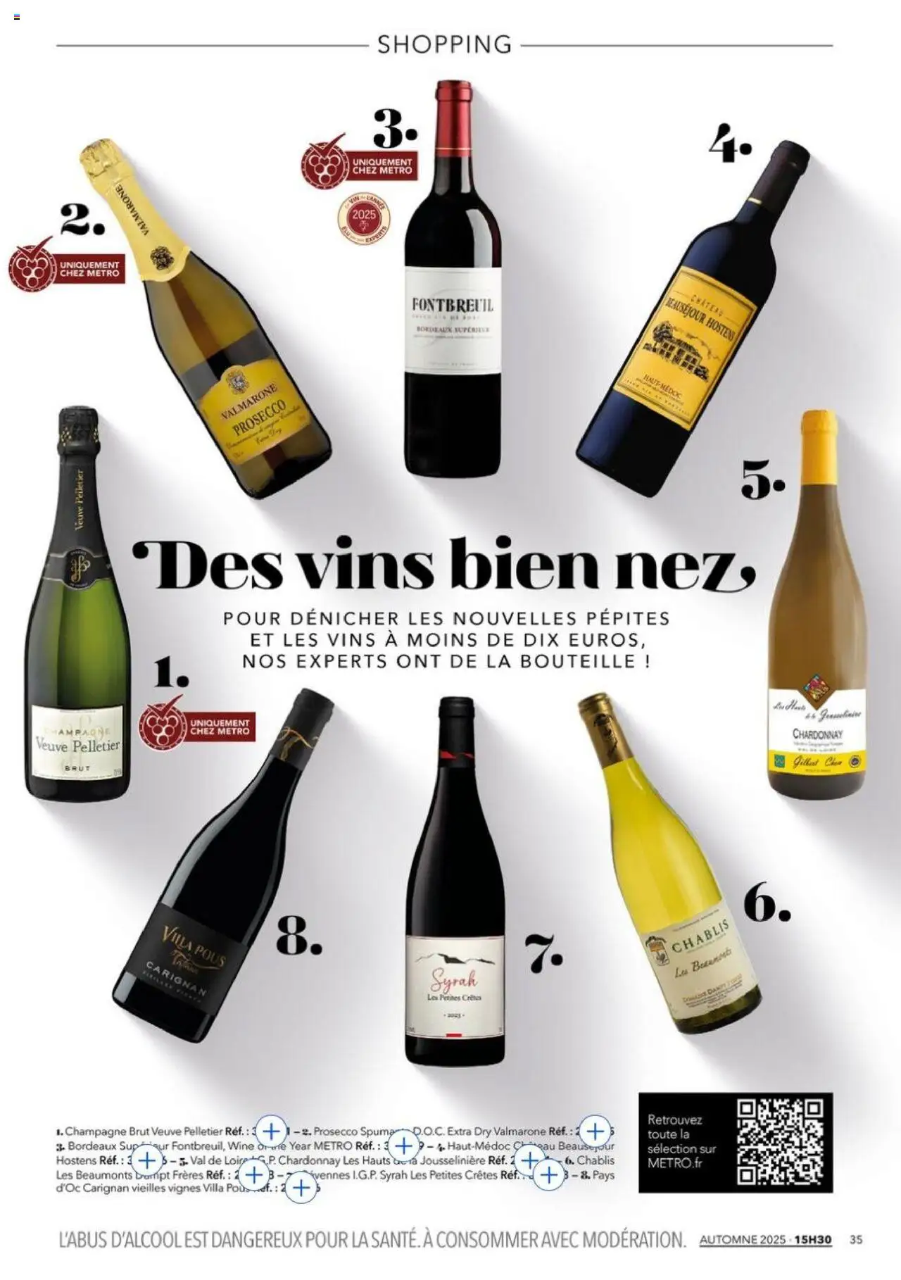  | Page: 35 | Produits: Champagne brut, Champagne, Prosecco, Vin