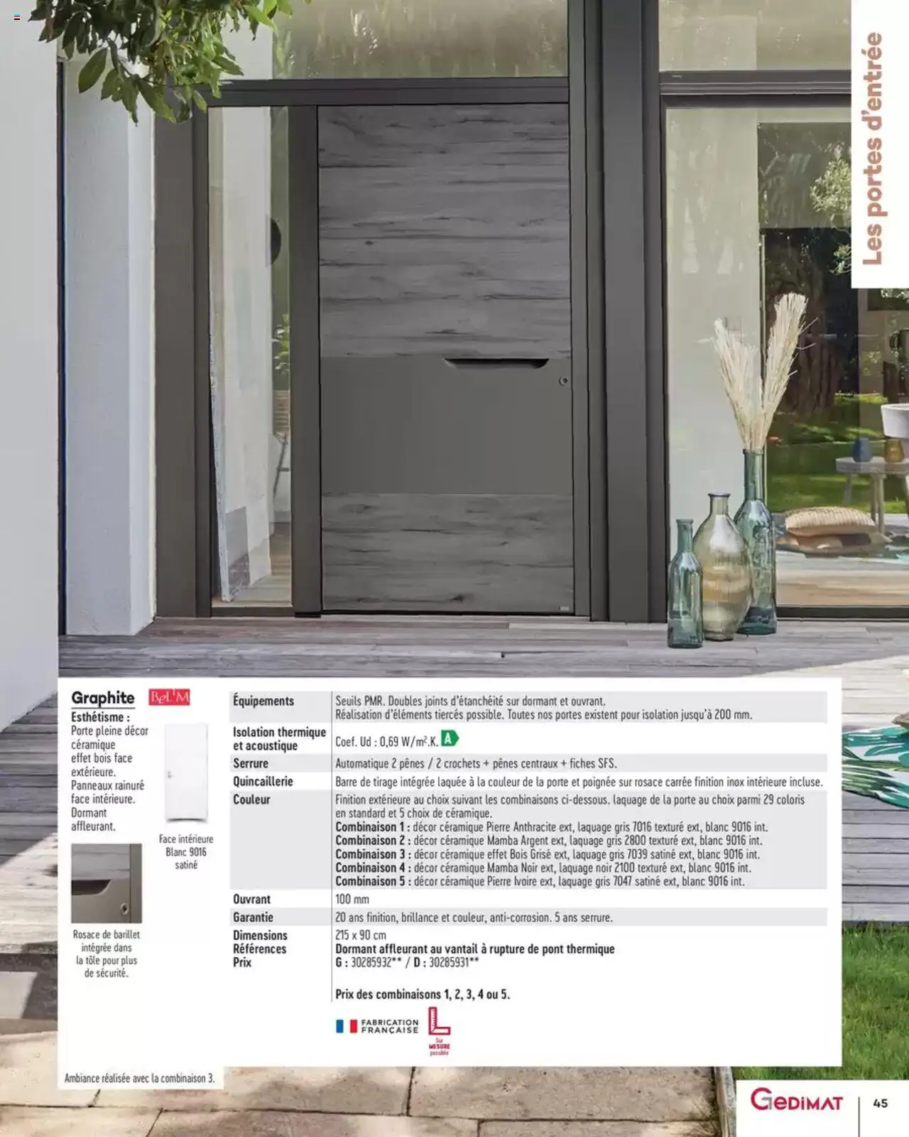  | Page: 45 | Produits: Porte, Portes, Combinaison