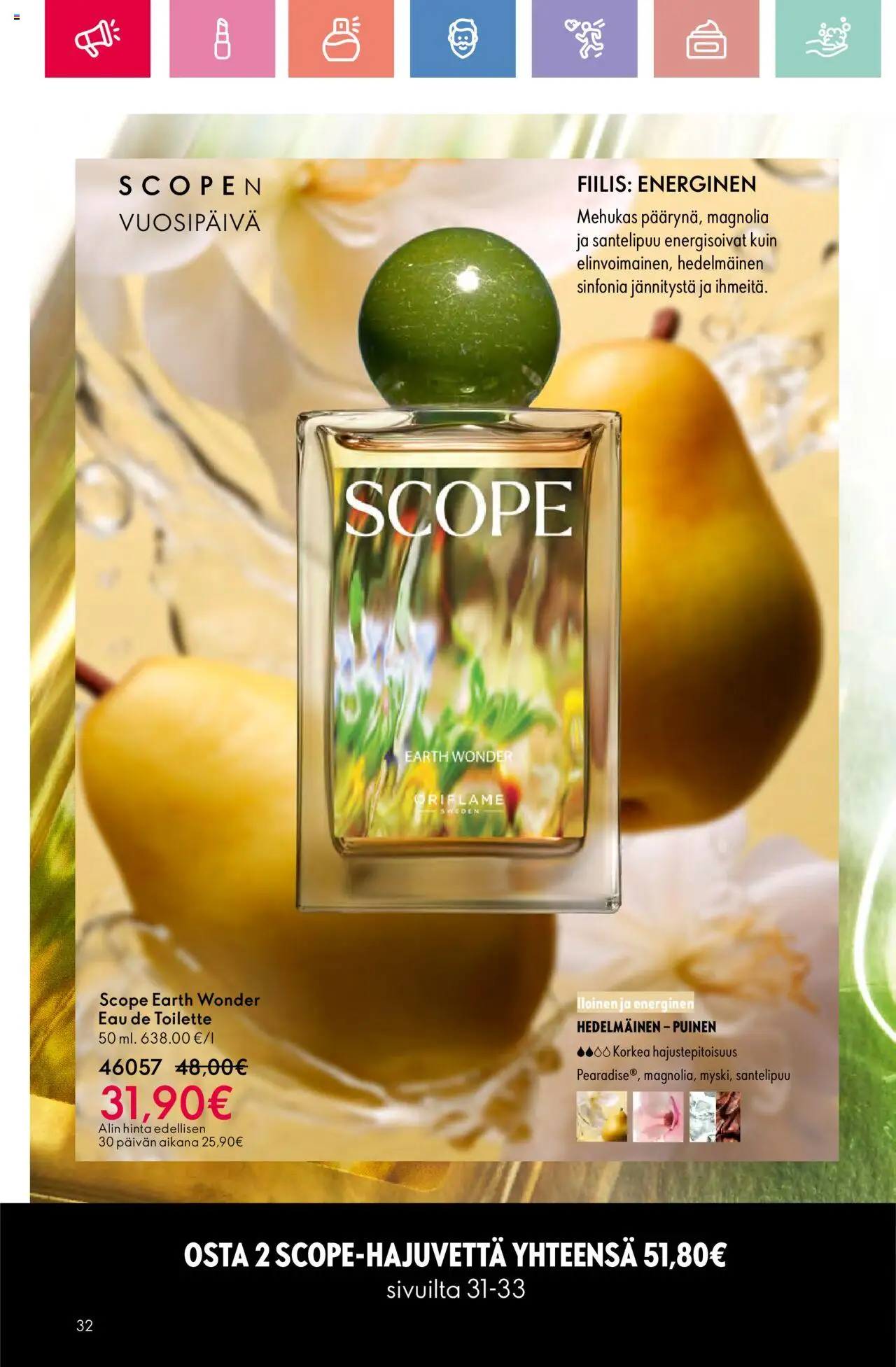  | Sivu: 32 | Tuotteet: Eau de toilette