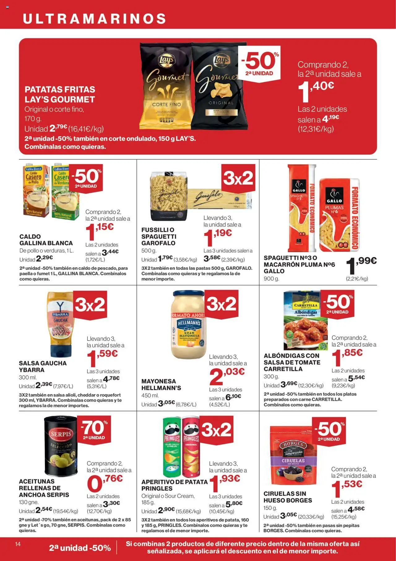 Supercor - Folleto │ válido desde el 19.06.2025 | Página: 14 | Productos: Pasta, Salsa de tomate, Té, Οθόνη προβολής