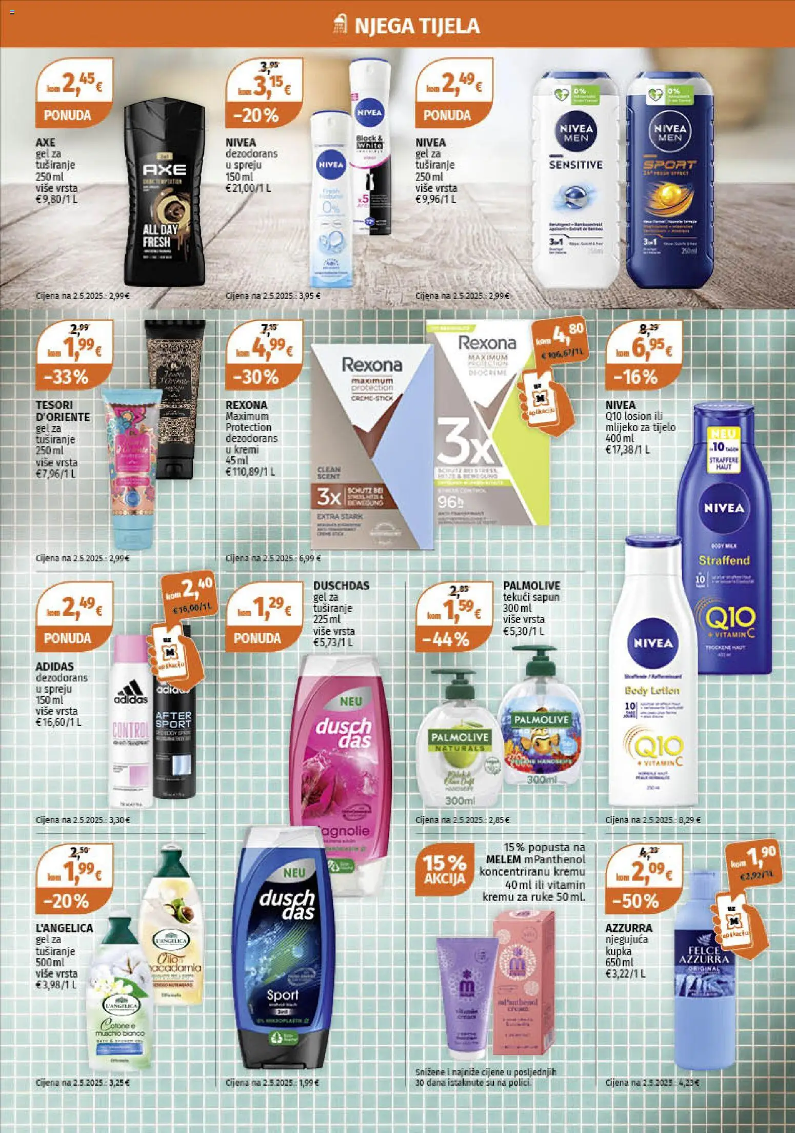 Müller katalog | vrijedi od 10.11.2025 | Stranica: 4 | Proizvodi: Kupka, Sapun, Gel za tuširanje, Nivea