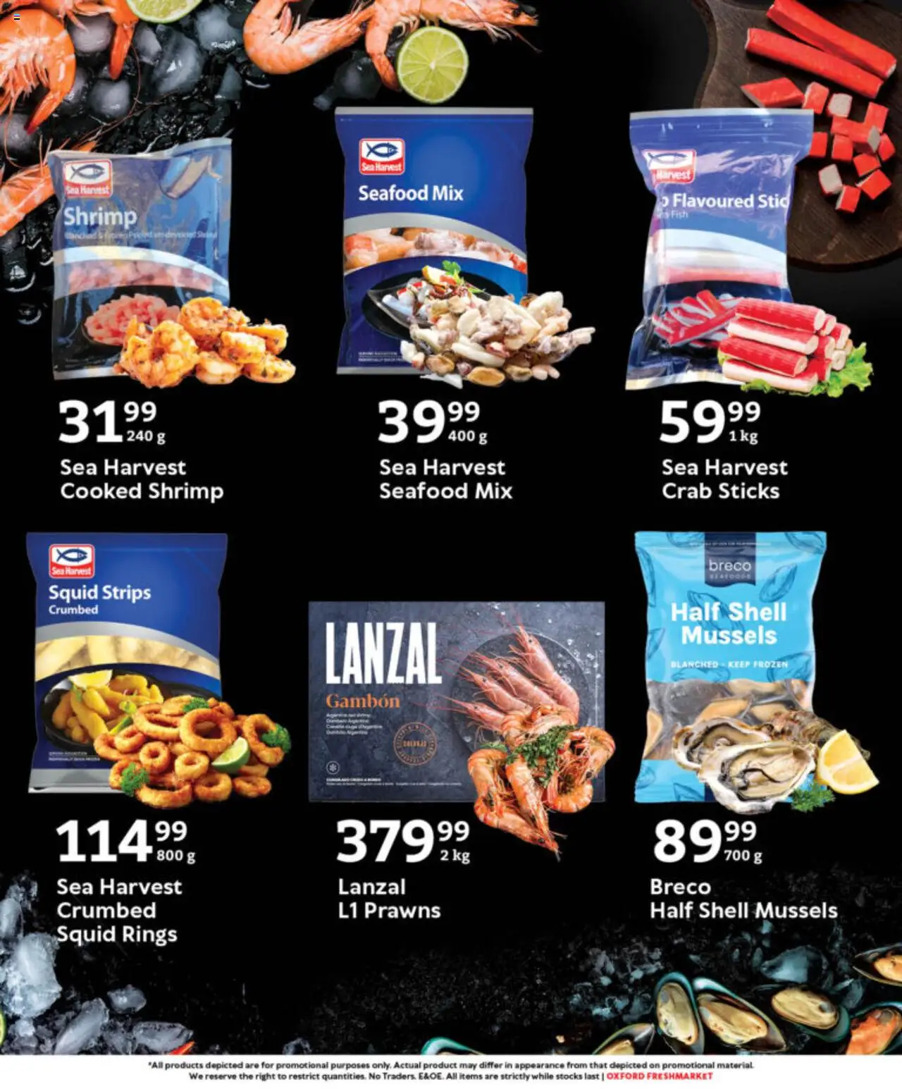 Oxford Freshmarket Specials │ valid from 06.08.2025 | Page: 5 | Products: Seafood