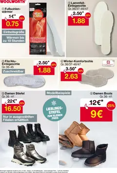 Woolworth  Flugblatt ab 24.10.2025 gültig | Seite: 13 | Produkte: Stiefel