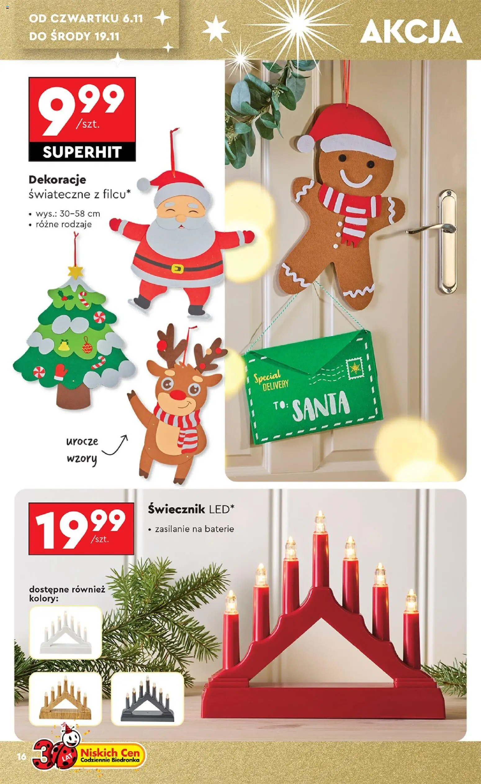 Biedronka Black Friday od 03.11.2025 | Strona: 16 | Produkty: Baterie