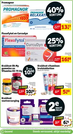 Kruidvat folder week 13 - Voorbeeld van een folder van Kruidvat, geldig van 24.03.2026 | Pagina: 39 | Producten: La, Autós kompresszor, Vitamine C, Kan