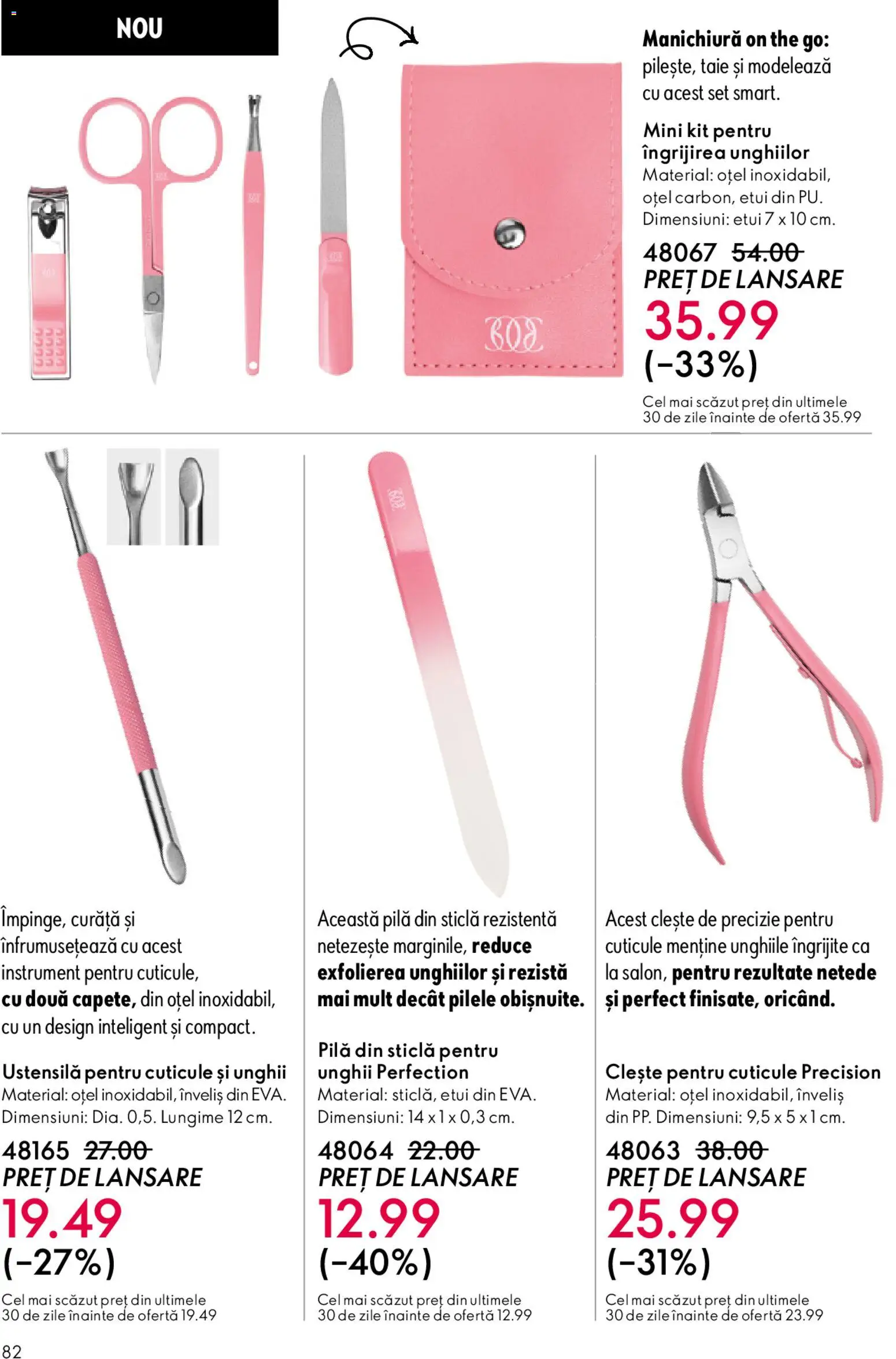 Noul catalog Oriflame – valabil de la 27.05.2026 | Pagină: 82 | Produse: Clește