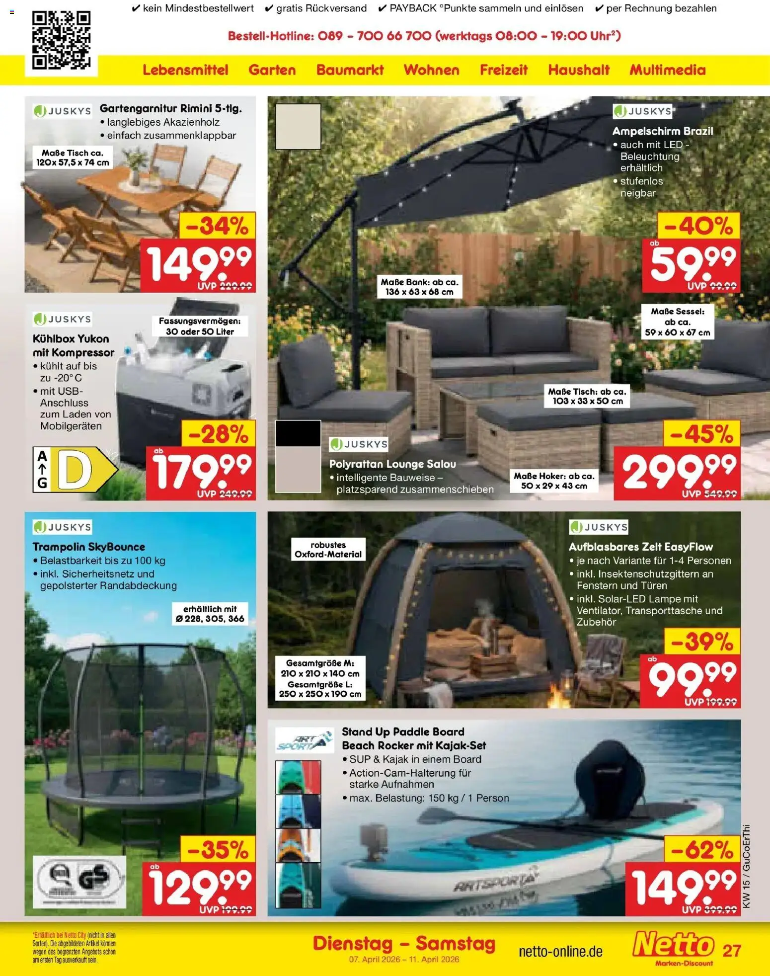Netto Marken-Discount Prospekt Pirna	 – gültig ab 05.04.2026 | Seite: 43 | Produkte: USB, Sessel, Tisch, SUP
