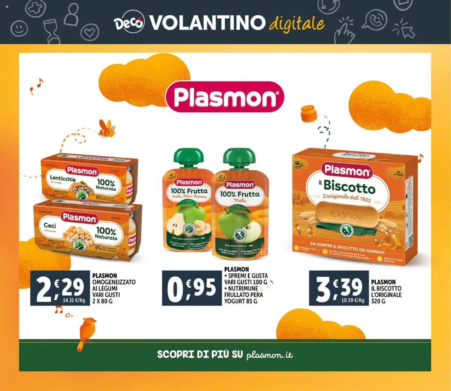 Volantino Decò del 30.01.2026 | Pagina: 25 | Prodotti: Legumi, Mele, Ceci, Frutta