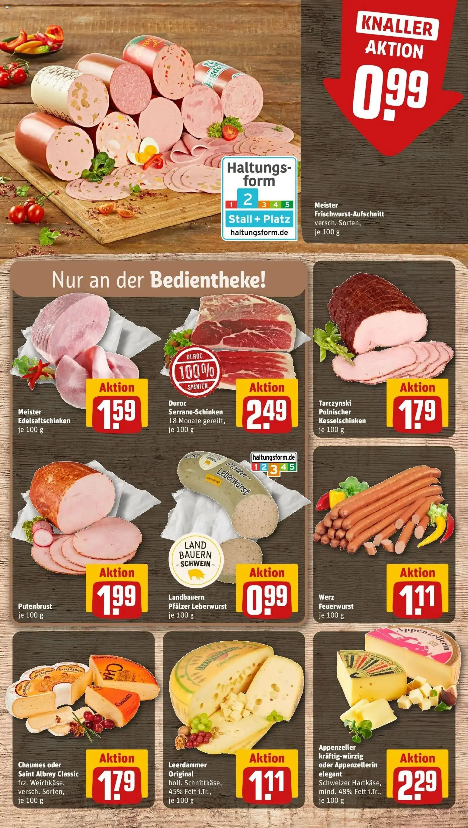 Rewe prospekt Villingen-Schwenningen	 – gültig ab 22.02.2026 | Seite: 9 | Produkte: Leerdammer